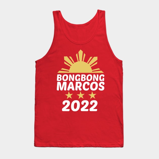 Vote BBM 2022 Red Philippine Flag Filipino Pinoy Tank Top by ForYouByAG